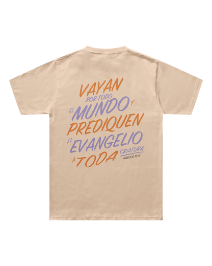 Polo Unisex "Vayan por el mundo"